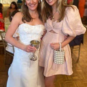 Aje Dusk Puff-Sleeve Minidress size 6 Au (2 Us)